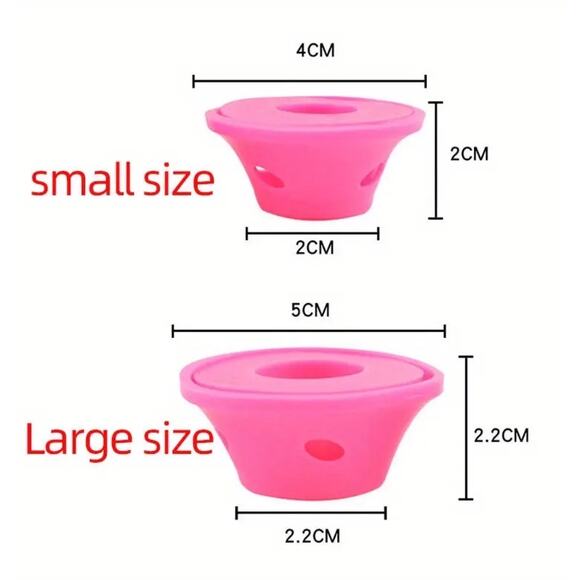 HAIR CURLERS: 20pcs Small All Hair Textures Heatless Spherical Roller Set, NIP - Picture 7 of 9